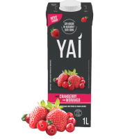 YAÍ SUCO CRANBERRY C/ MORANGO 1L YAÍ SUCO CRANBERRY C/ MORANGO 1L